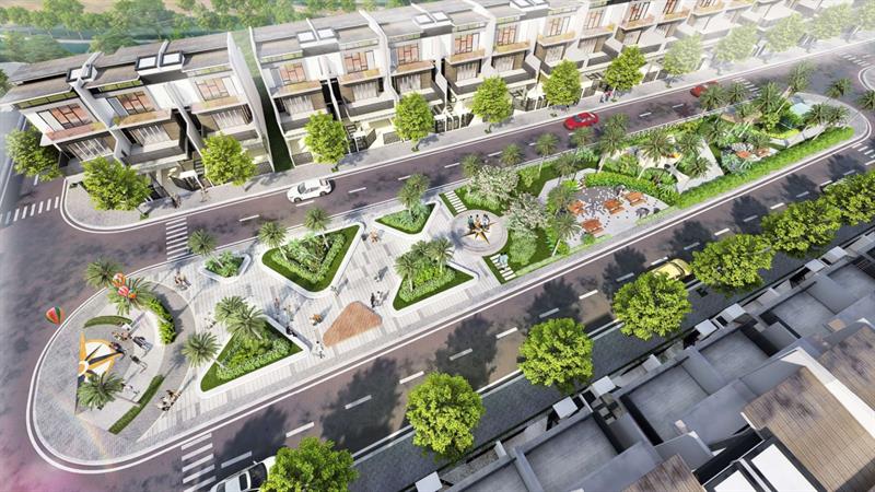 Xây dựng TMH - Công ty xây dựng uy tín tại Việt Nam. KHU NHÀ Ở KẾT HỢP THƯƠNG MẠI - DỊCH VỤ THỊ TRẤN GÀNH HÀO