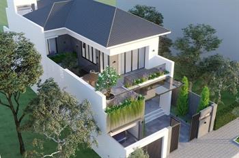 Thiết kế nhà 2 tầng hiện đại – Bức tranh ấn tượng giữa đô thị