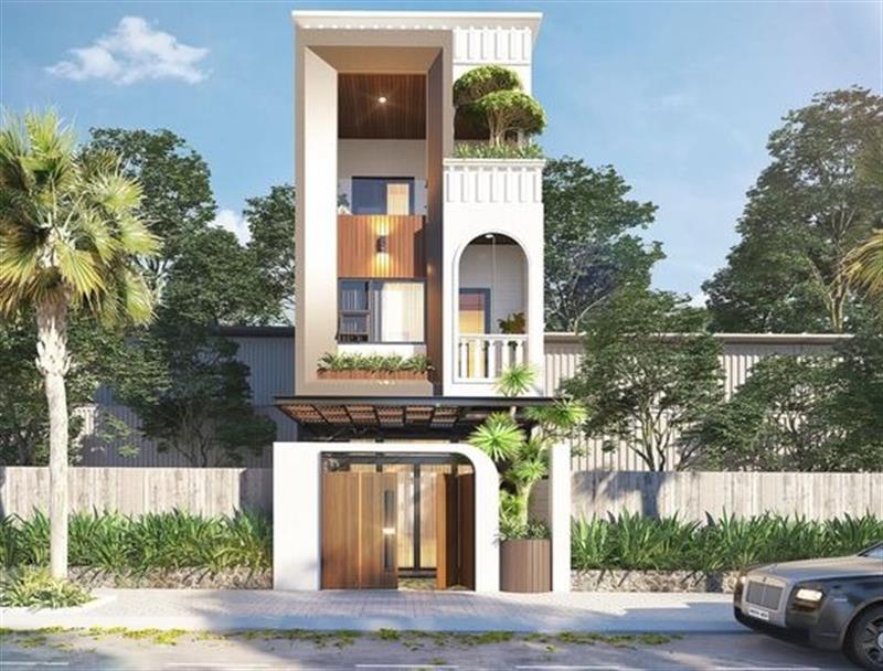 Xây dựng TMH - Công ty xây dựng uy tín tại Việt Nam. Say đắm mẫu thiết kế nhà ống đẹp 3 tầng 4m hiện đại, tiện nghi